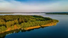 Zachód słońca nad jeziorem Mamry, czerwiec 2021 - zdjęcie 2