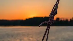 Wieczorny zachód podczas rejsu po ryńskim, czerwiec 2021 - zdjęcie 5