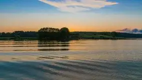 Wieczorny zachód podczas rejsu po ryńskim, czerwiec 2021 - zdjęcie 25