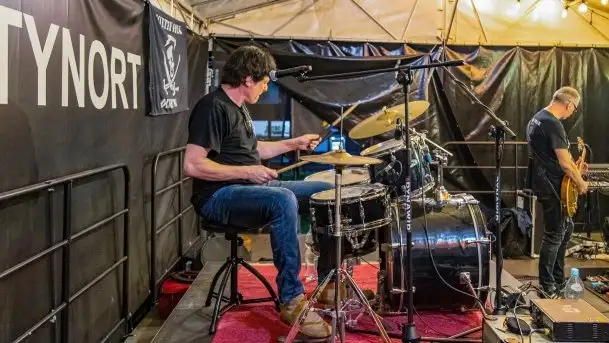 Mietek Folk zagrał w czerwcowy wieczór w porcie Sztynort - zdjęcie 8