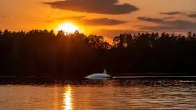Zachód nad jeziorem Bełdany, koniec czerwca 2021 r. - zdjęcie 7