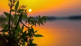 Zachód słońca nad jeziorem Kirsajty - zdjęcie 18