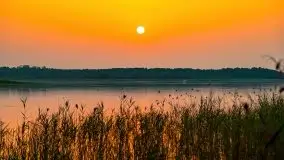 Zachód słońca nad jeziorem Kirsajty - zdjęcie 25