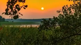 Zachód słońca nad jeziorem Kirsajty - zdjęcie 8