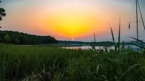 Zachód słońca nad jeziorem Kirsajty - zdjęcie 26