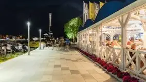 Nocne Mikołajki, Wioska Żeglarska i część promenady - zdjęcie 11