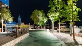 Nocne Mikołajki, Wioska Żeglarska i część promenady - zdjęcie 30