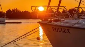 Zachód słońca nad jeziorem Bocznym, czerwiec 2021 r. - zdjęcie 20