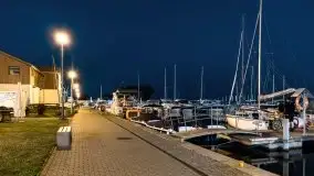 Wieczorne Giżycko, port Ekomarina - zdjęcie 8
