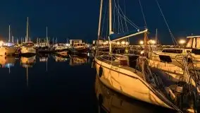 Wieczorne Giżycko, port Ekomarina - zdjęcie 17