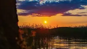 Zachód słońca nad jeziorem Dejguny, lipiec 2021 r. - zdjęcie 12