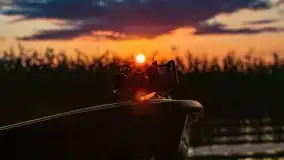 Zachód słońca nad jeziorem Dejguny, lipiec 2021 r. - zdjęcie 18