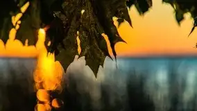 Zachód słońca w Fuledzie nad jeziorem Dobskim - zdjęcie 22