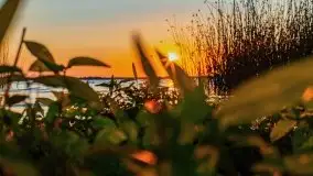 Zachód słońca w Fuledzie nad jeziorem Dobskim - zdjęcie 27