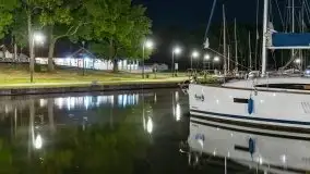 Kolory i klimat nocnego portu w Sztynorcie - zdjęcie 28