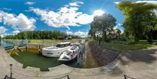 Śluza Karwik na krótko przed remontem, 08.2022