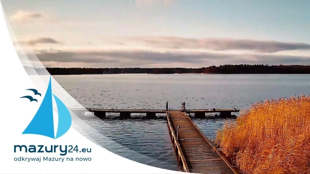 Timelapse z Wioski Rowerowej, jezioro Bełdany