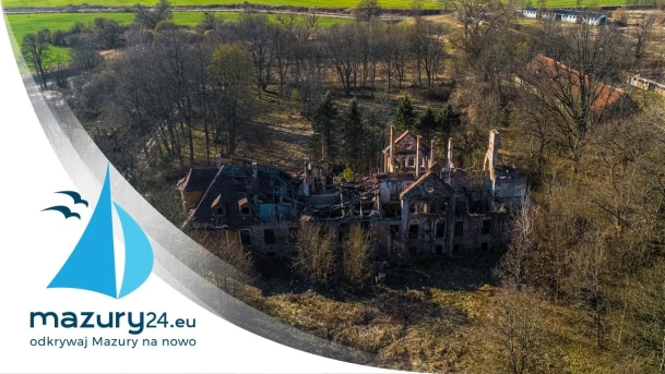 Ruiny pałacu w Mieduniszkach Wiekich