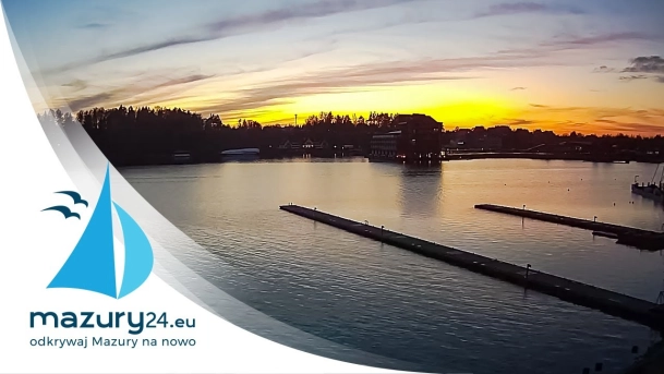 Zachód Słońca w Mikołajkach, timelapse 19.11.2019