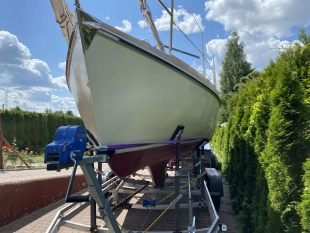 Sprzedam jacht żaglowy KOMPROMIS 720 z przyczepą – Gotowy do żeglugi! - zdjęcie 14