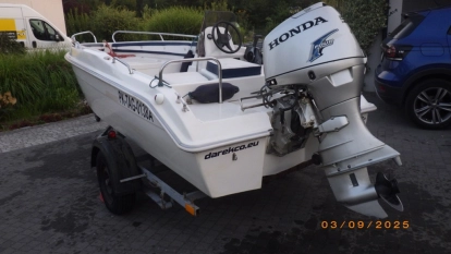 Motorówka Texas 430 + Honda 50 KM + przyczepa - zdjęcie 8