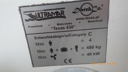 Motorówka Texas 430 + Honda 50 KM + przyczepa - zdjęcie 4