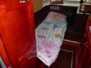 jacht motorowy, mały hausboot - zdjęcie 12