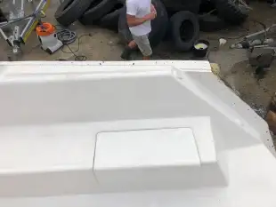 Sprzedam sklejoną skorupę Twister 26 - zdjęcie 2