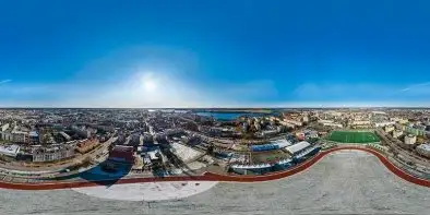 Ełk, stadion, jezioro Ełckie