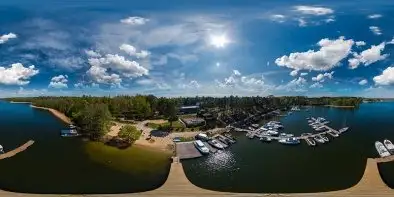 Hotel Port Tajty, jezioro Tajty