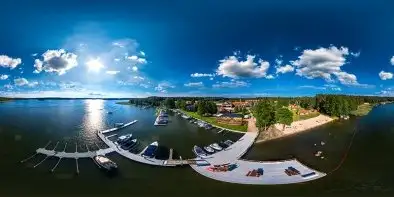 Port Mazurski Raj, jezioro Bełdany