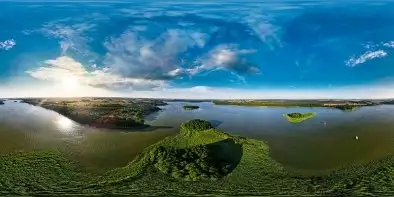 Jezioro Jagodne i wyspy bez nazw