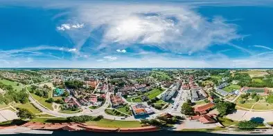 Olsztynek w lipcowe popołudnie