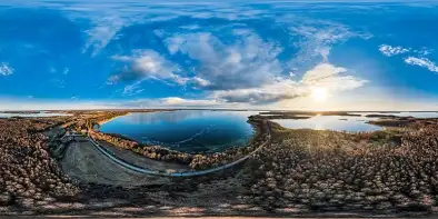 Jeziora Dargin, Kirsajty i Mamry u schyłku zimy 2022