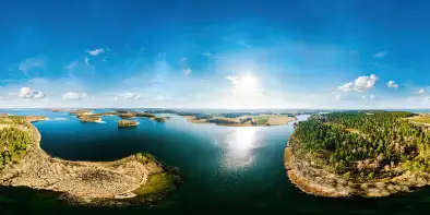 Jezioro Kisajno na początku wiosny 2022