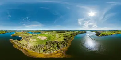 Jezioro Buwełno na początku czerwca 2022 r.