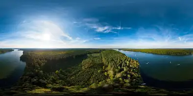 Jezioro Bełdany, sierpień 2022 r.