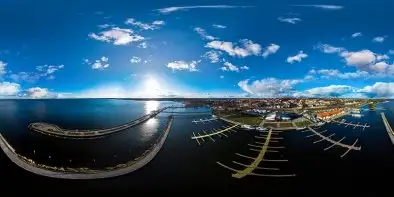 Ekomarina Giżycko, jezioro Niegocin