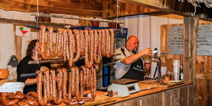 Ponoć najlepsze wędzonki na Mazurach dostępne są dla żeglarzy w porcie?
