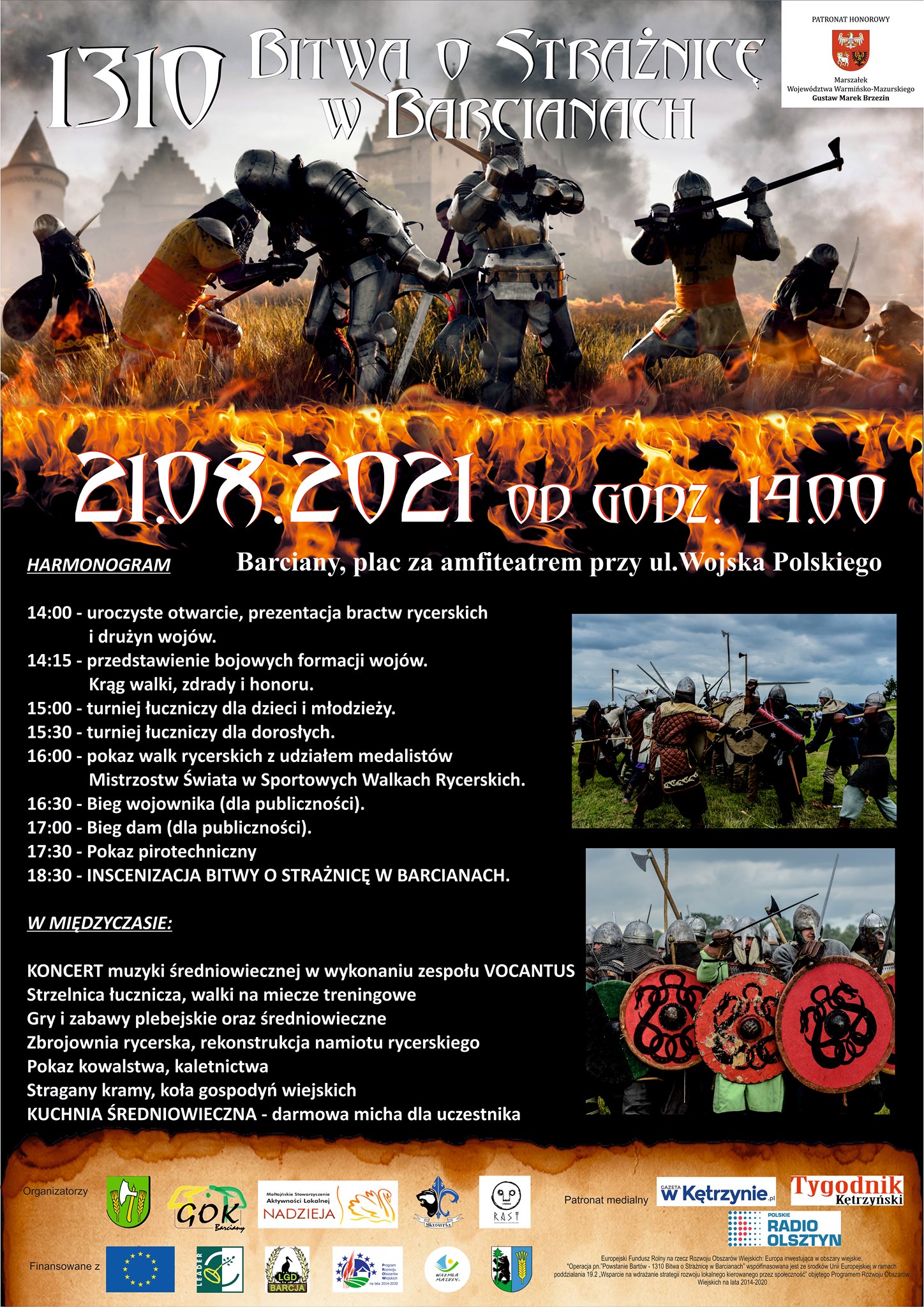 Inscenizacja historyczna. Bitwa o Strażnicę w Barcianach