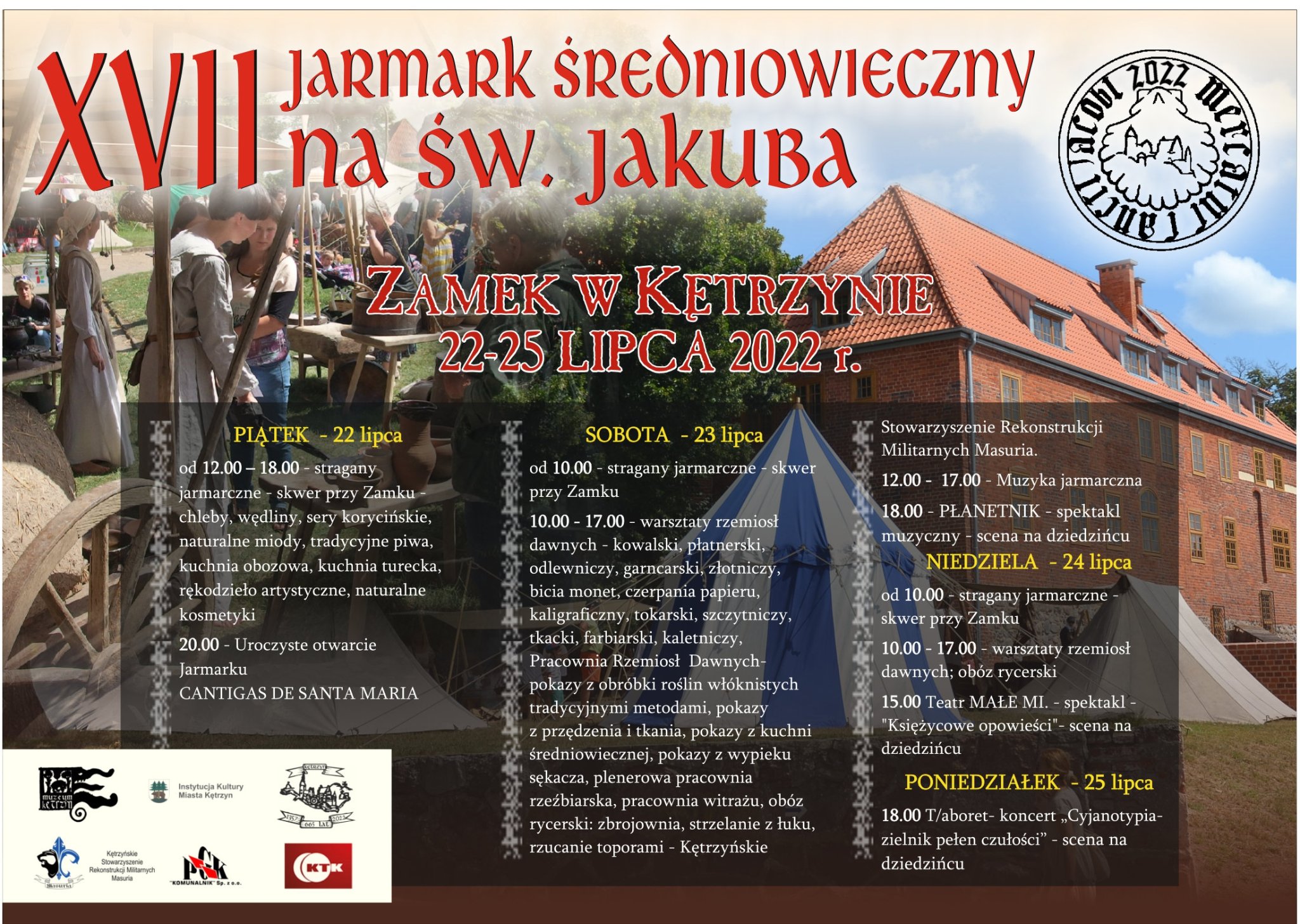 XVII Jarmark Średniowieczny św. Jakuba w Kętrzynie