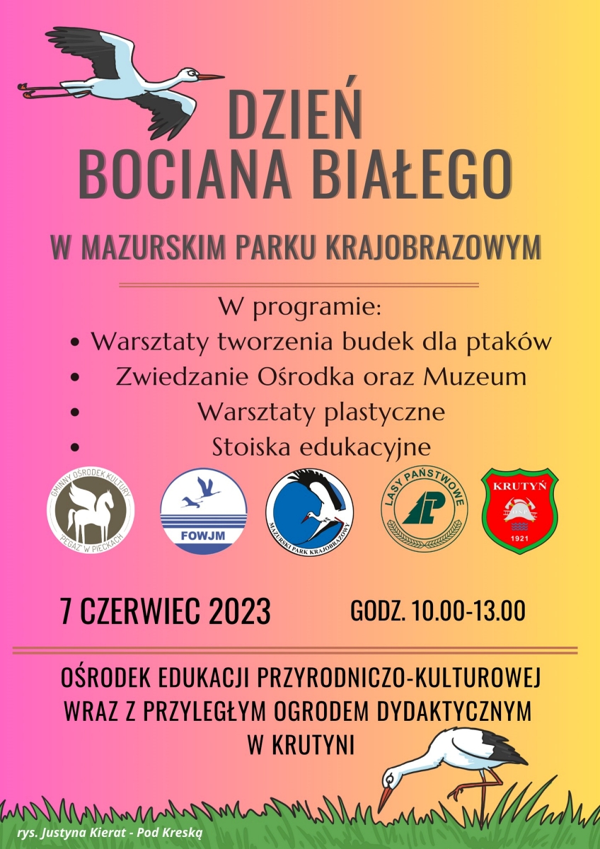 Dzień Bociana Białego w Mazurskim Parku Krajobrazowym