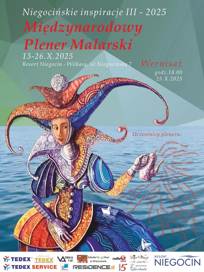 Międzynarodowy Plener Malarski „Niegocińskie Inspiracje III – 2025” na Mazurach 
