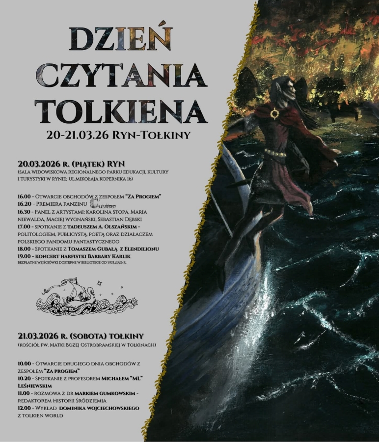 Śródziemie na Mazurach. Nadchodzi wielkie święto miłośników Tolkiena w Rynie i Tołkinach