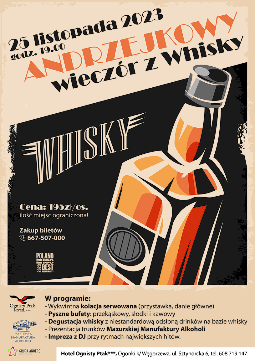 Andrzejkowy wieczór z Whisky