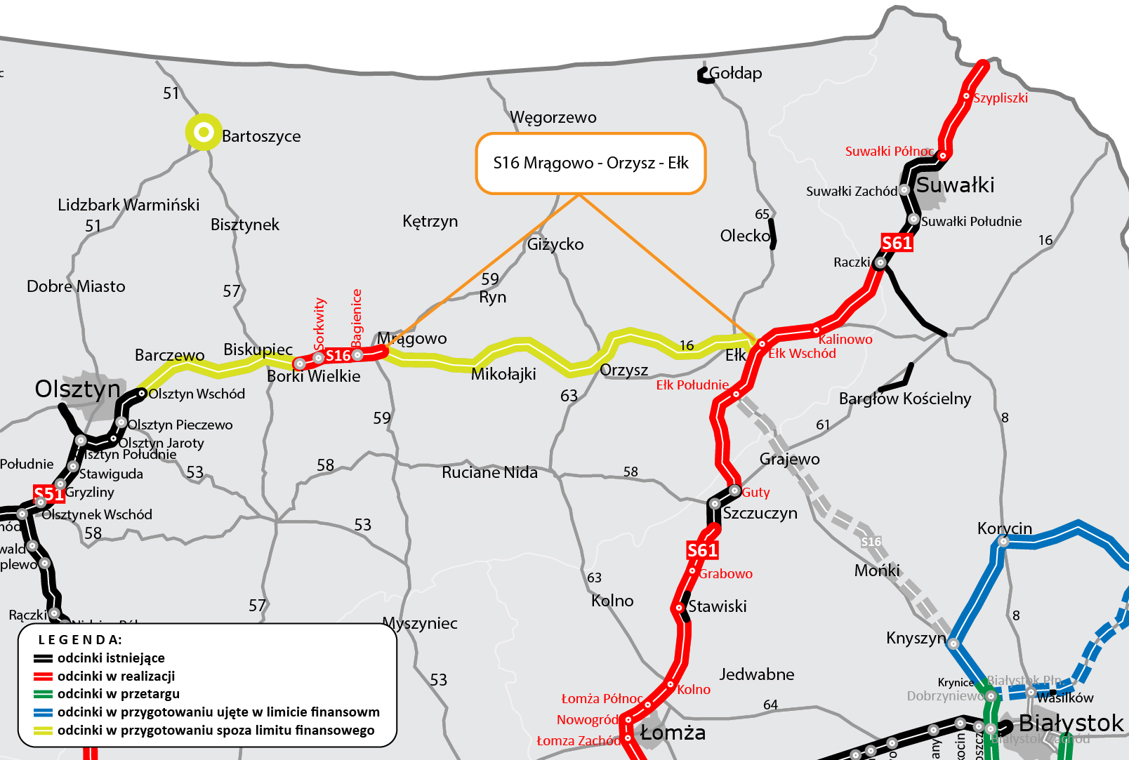 Zatwierdzono wariant „B” drogi przez Mazury. Czas na decyzje środowiskowe