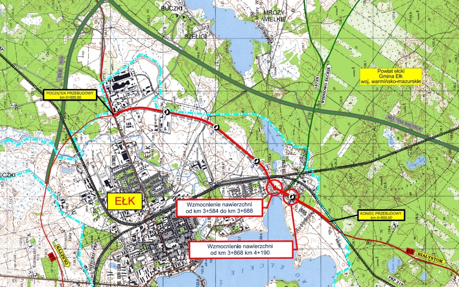 Sześć firm chętnych do przebudowy trasy w Ełku