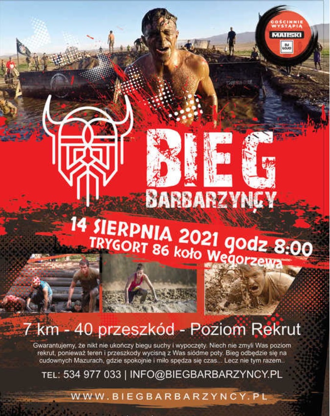 Bieg Barbarzyńcy w Węgorzewie